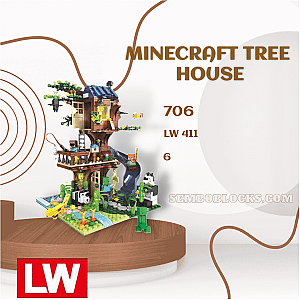 LW 411 Creator Expert Minecraft Tree House