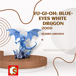 SEMBO AB0004 Creator Expert Yu-Gi-Oh: Blue-Eyes White Dragon