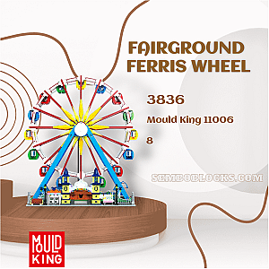 MOULD KING 11006 Creator Expert Fairground Ferris Wheel