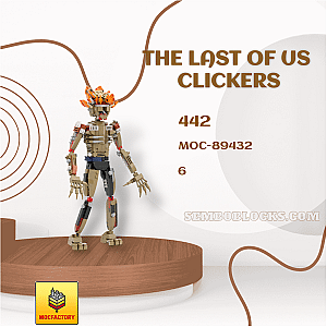MOC Factory 89432 Creator Expert The Last of Us Clickers