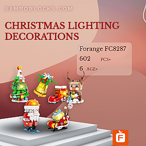 Forange FC8287 Creator Expert Christmas Lighting Decorations