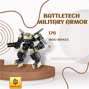 MOC Factory 89433 Creator Expert BattleTech Military Armor