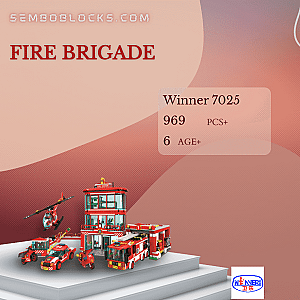 Winner / JEMLOU 7025 Technician Fire Brigade