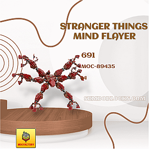 MOC Factory 89435 Movies and Games Stranger Things Mind Flayer