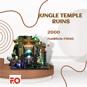 FunWhole F9010 Creator Expert Jungle Temple Ruins