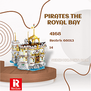 REOBRIX 66013 Modular Building Pirates The Royal Bay