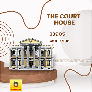 MOC Factory 77106 Modular Building The Court House