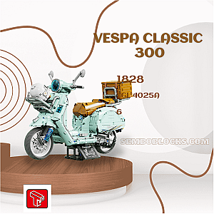 TaiGaoLe 4025A Creator Expert Vespa Classic 300