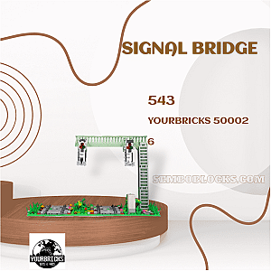 YOURBRICKS 50002 Technician Signal Bridge