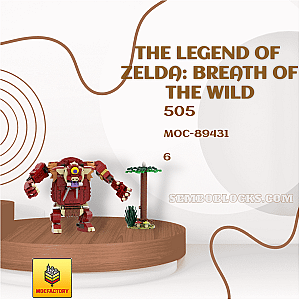 MOC Factory 89431 Movies and Games The Legend of Zelda: Breath of the Wild