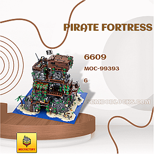 MOC Factory 99393 Creator Expert Pirate Fortress