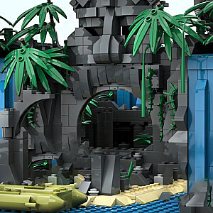 MOC Factory 105368 Creator Expert The Lost Temple