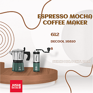DECOOL / JiSi 16810 Creator Expert Espresso Mocha Coffee Maker