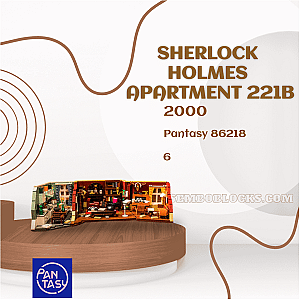 Pantasy 86218 Creator Expert Sherlock Holmes Apartment 221B