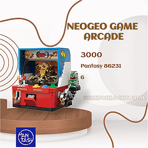 Pantasy 86231 Creator Expert NEOGEO Game Arcade