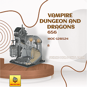 MOC Factory 128524 Creator Expert Vampire Dungeon And Dragons