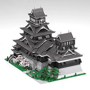 MOC Factory 89439 Modular Building Kumamoto Castle