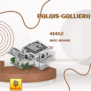 MOC Factory 89440 Modular Building Palais-Galliera