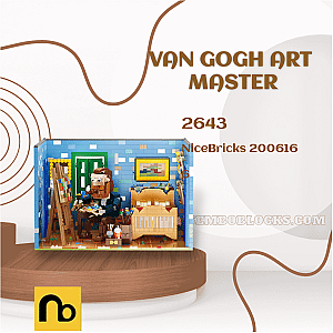 NiceBricks 200616 Creator Expert Van Gogh Art Master