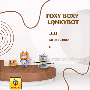MOC Factory 89443 Creator Expert Foxy Boxy LankyBot