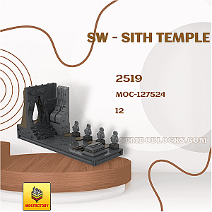 MOC Factory 127524 Star Wars SW - Sith Temple