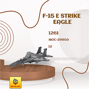 MOC Factory 29950 Military F-15 E Strike Eagle