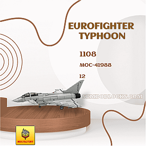 MOC Factory 41988 Military Eurofighter Typhoon