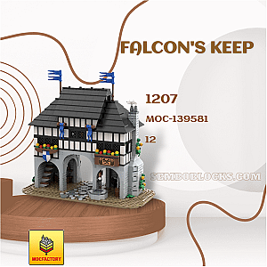 MOC Factory 139581 Modular Building Falcon's Keep