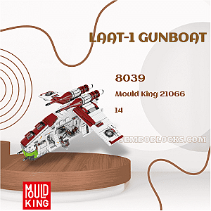 MOULD KING 21066 Star Wars LAAT-1 GunBoat