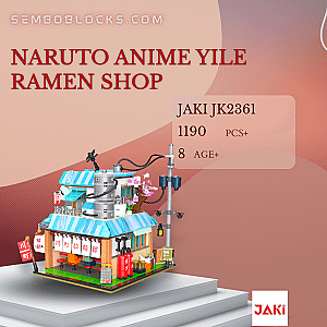 JAKI JK2361 Movies and Games Naruto Anime Yile Ramen Shop
