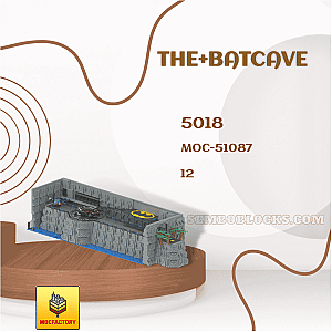 MOC Factory 51087 Movies and Games The Batcave