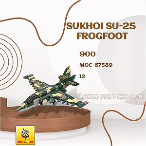 MOC Factory 67589 Military Sukhoi Su-25 Frogfoot