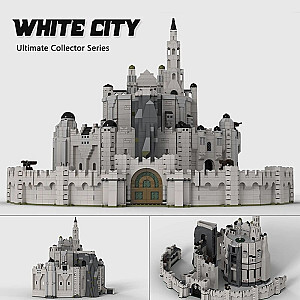 MOC Factory 104144 Modular Building The White City