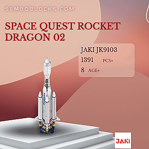 JAKI JK9103 Space Space Quest Rocket Dragon 02