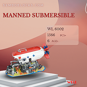 Wele 6002 Creator Expert Manned Submersible