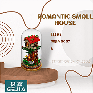 Gejia 6067 Creator Expert Romantic Small House