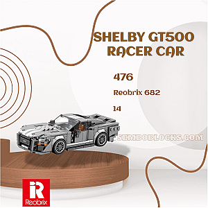 REOBRIX 682 Technician Shelby GT500 Racer Car