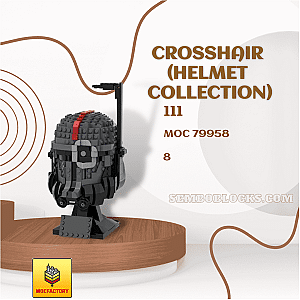 MOC Factory 79958 Star Wars Crosshair (Helmet Collection)