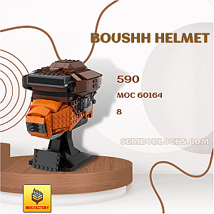 MOC Factory 60164 Star Wars Boushh Helmet