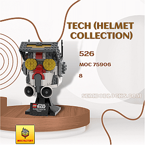 MOC Factory 75906 Star Wars Tech (Helmet Collection)