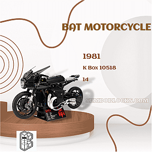 K-Box 10518 Technician Bat Motorcycle