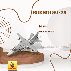 MOC Factory 73456 Military Sukhoi Su-24