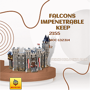 MOC Factory 132314 Modular Building Falcons Impenetrable Keep