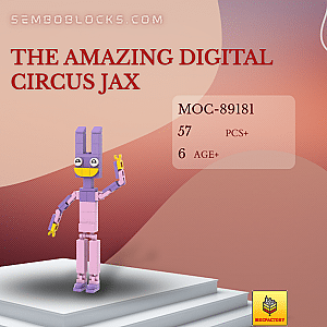 MOC Factory 89181 Movies and Games The Amazing Digital Circus Jax