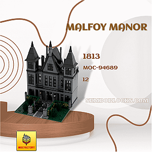 MOC Factory 94689 Movies and Games Malfoy Manor