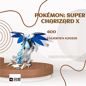 QMAN / ENLIGHTEN / KEEPPLEY K20216 Creator Expert Pokémon: Super Charizard X