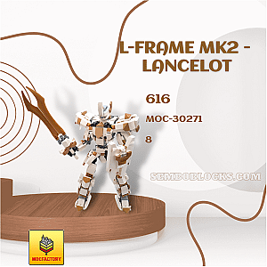 MOC Factory 30271 Movies and Games L-Frame Mk2 - Lancelot