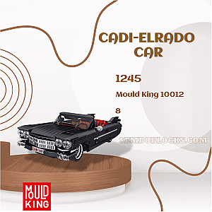MOULD KING 10012 Technician Cadi-Elrado Car