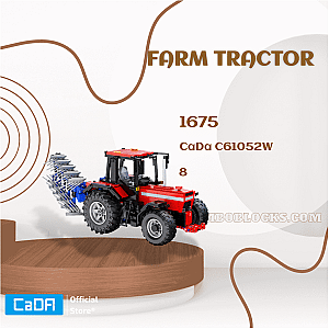CaDa C61052W Technician Farm Tractor