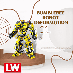 LW 7014 Movies and Games Bumblebee Robot Deformation